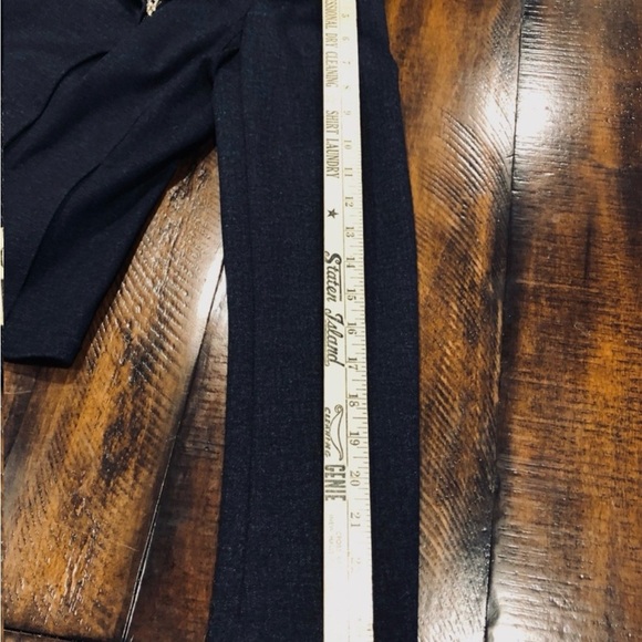 Tommy Hilfiger Womens size 6 dark indigo blue side zip collared blazer jacket - Picture 12 of 16